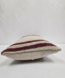 Turkish Hemp Pillow Cushion Natural Cream Black Pillow Cushion Cover 16" x 24" #9104
