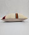 Turkish Hemp Pillow Cushion Natural Cream Black Red Orange Pillow Cushion Cover 16" x 24" #9102