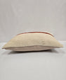 Turkish Hemp Pillow Cushion Natural Cream Black Red Pillow Cushion Cover 16" x 24" #9101