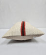 Turkish Hemp Pillow Cushion Natural Cream Black Red Pillow Cushion Cover 16" x 24" #9101