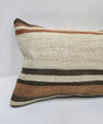 Turkish Hemp Pillow Cushion Natural Cream Brown Pillow Cushion Cover 16" x 24" #9099