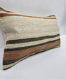 Turkish Hemp Pillow Cushion Natural Cream Brown Pillow Cushion Cover 16" x 24" #9099
