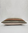 Turkish Hemp Pillow Cushion Natural Cream Brown Pillow Cushion Cover 16" x 24" #9099