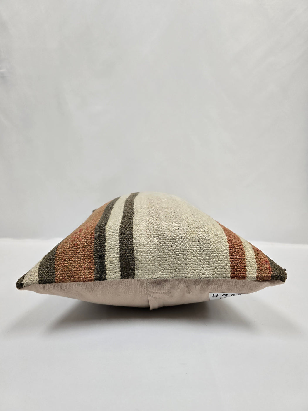 Turkish Hemp Pillow Cushion Natural Cream Brown Pillow Cushion Cover 16" x 24" #9099
