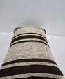 Turkish Hemp Pillow Cushion Natural Cream Black Pillow Cushion Cover 16" x 24" #9098
