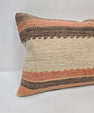 Turkish Hemp Pillow Cushion Natural Cream Brown Pillow Cushion Cover 16" x 24" #9097
