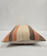 Turkish Hemp Pillow Cushion Natural Cream Brown Pillow Cushion Cover 16" x 24" #9097