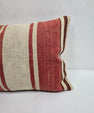 Turkish Hemp Pillow Cushion Natural Cream Brown Pillow Cushion Cover 16" x 24" #9095