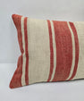 Turkish Hemp Pillow Cushion Natural Cream Brown Pillow Cushion Cover 16" x 24" #9095