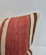 Turkish Hemp Pillow Cushion Natural Cream Brown Pillow Cushion Cover 16" x 24" #9095