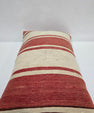 Turkish Hemp Pillow Cushion Natural Cream Brown Pillow Cushion Cover 16" x 24" #9095