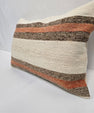 Turkish Hemp Pillow Cushion Natural Cream Brown Pillow Cushion Cover 16" x 24" #9093