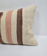 Turkish Hemp Pillow Cushion Natural Cream Brown Pillow Cushion Cover 16" x 24" #9082