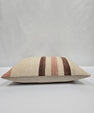 Turkish Hemp Pillow Cushion Natural Cream Brown Pillow Cushion Cover 16" x 24" #9082