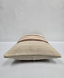 Turkish Hemp Pillow Cushion Natural Cream Brown Pillow Cushion Cover 16" x 24" #9082