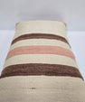 Turkish Hemp Pillow Cushion Natural Cream Brown Pillow Cushion Cover 16" x 24" #9082