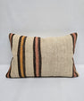 Turkish Hemp Pillow Cushion Natural Cream Brown Pink Pillow Cushion Cover 16" x 24" #9081