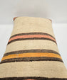 Turkish Hemp Pillow Cushion Natural Cream Brown Pink Pillow Cushion Cover 16" x 24" #9081