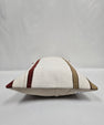 Turkish Hemp Pillow Cushion Natural Cream Red Green Pillow Cushion Cover 16" x 24" #9080