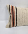 Turkish Hemp Pillow Cushion Natural Cream Brown Pink Pillow Cushion Cover 16" x 24" #9079