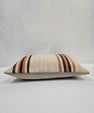 Turkish Hemp Pillow Cushion Natural Cream Brown Pink Pillow Cushion Cover 16" x 24" #9079