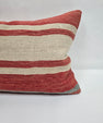 Turkish Hemp Pillow Cushion Natural Cream Brown Pillow Cushion Cover 16" x 24" #9075