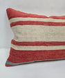 Turkish Hemp Pillow Cushion Natural Cream Brown Pillow Cushion Cover 16" x 24" #9075