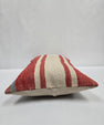 Turkish Hemp Pillow Cushion Natural Cream Brown Pillow Cushion Cover 16" x 24" #9075