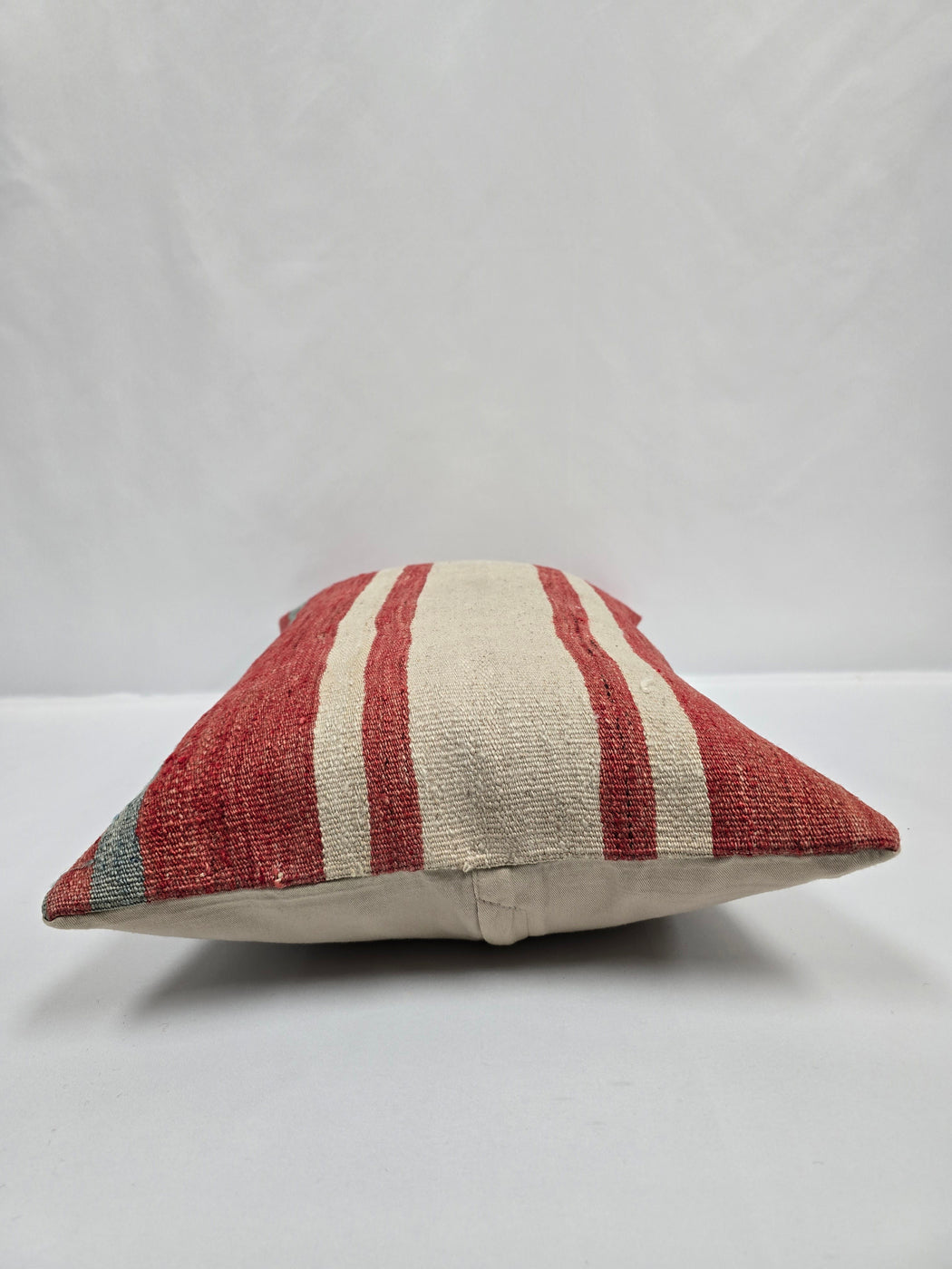 Turkish Hemp Pillow Cushion Natural Cream Brown Pillow Cushion Cover 16" x 24" #9075
