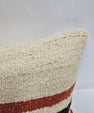 Turkish Hemp Pillow Cushion Natural Cream Brown Black Pillow Cushion Cover 16" x 24" #9074