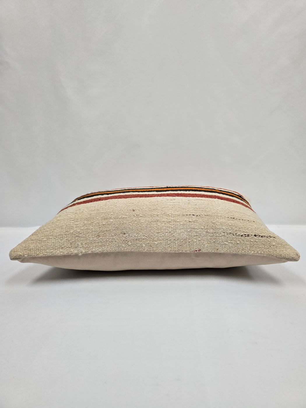Turkish Hemp Pillow Cushion Natural Cream Brown Black Pillow Cushion Cover 16" x 24" #9074