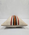 Turkish Hemp Pillow Cushion Natural Cream Brown Black Pillow Cushion Cover 16" x 24" #9074
