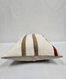 Turkish Hemp Pillow Cushion Natural Cream Green Pillow Cushion Cover 16" x 24" #9073