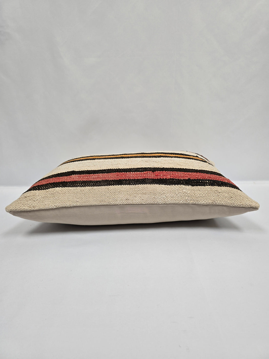 Turkish Hemp Pillow Cushion Natural Cream Black Pink Pillow Cushion Cover 16" x 24" #9071