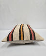Turkish Hemp Pillow Cushion Natural Cream Black Pink Pillow Cushion Cover 16" x 24" #9071