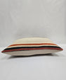 Turkish Hemp Pillow Cushion Natural Cream Black Orange Pillow Cushion Cover 16" x 24" #9070
