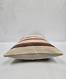 Turkish Hemp Pillow Cushion Natural Cream Brown Pillow Cushion Cover 16" x 24" #9067