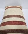Turkish Hemp Pillow Cushion Natural Cream Brown Pillow Cushion Cover 16" x 24" #9067