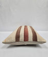 Turkish Hemp Pillow Cushion Natural Cream Brown Pillow Cushion Cover 16" x 24" #9064