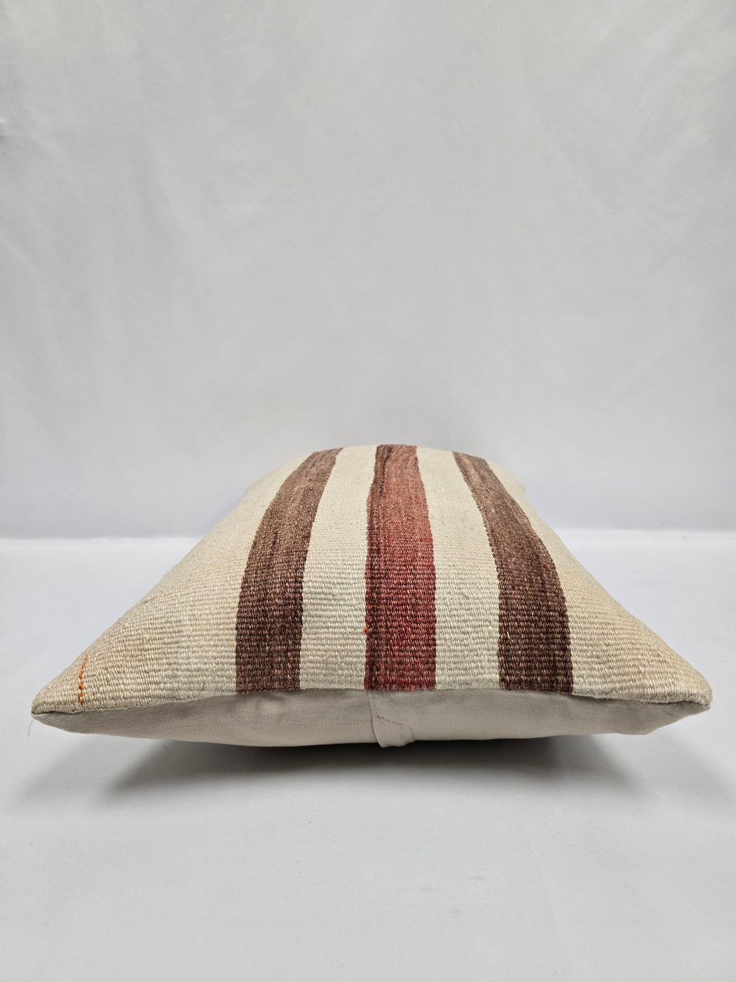 Turkish Hemp Pillow Cushion Natural Cream Brown Pillow Cushion Cover 16" x 24" #9064