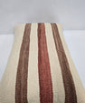 Turkish Hemp Pillow Cushion Natural Cream Brown Pillow Cushion Cover 16" x 24" #9064