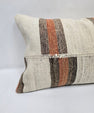Turkish Hemp Pillow Cushion Natural Cream Brown Rust Pillow Cushion Cover 16" x 24" #9061