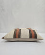 Turkish Hemp Pillow Cushion Natural Cream Brown Rust Pillow Cushion Cover 16" x 24" #9061