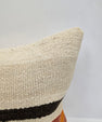 Turkish Hemp Pillow Cushion Natural Cream Brown Black Pillow Cushion Cover 16" x 24" #9059