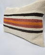 Turkish Hemp Pillow Cushion Natural Cream Brown Black Pillow Cushion Cover 16" x 24" #9059