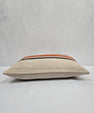 Turkish Hemp Pillow Cushion Natural Cream Brown Black Pillow Cushion Cover 16" x 24" #9059