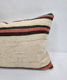 Turkish Hemp Pillow Cushion Natural Cream Black Pink Pillow Cushion Cover 16" x 24" #9056