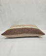 Turkish Hemp Pillow Cushion Natural Cream Green Rust Pillow Cushion Cover 16" x 24" #9055