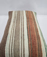 Turkish Hemp Pillow Cushion Natural Cream Green Rust Pillow Cushion Cover 16" x 24" #9055