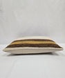 Turkish Hemp Pillow Cushion Natural Cream Brown Rust Pillow Cushion Cover 16" x 24" #9054